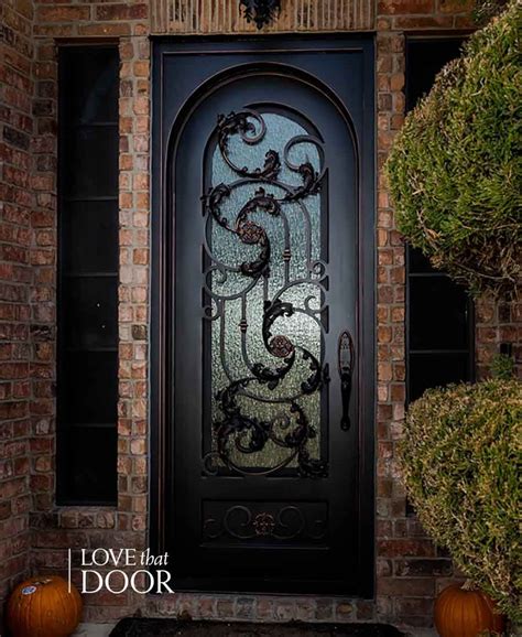 Love that door - Exclusive as they are impressive, the embodiment of power, iron doors from Love That Door boldly stand second to none. Feel secure with the heaviest duty door on the market protecting your home. Every wrought iron door from Love That Door is built using only the world's strongest and longest-lasting 10-Gauge and 12-Gauge steel.